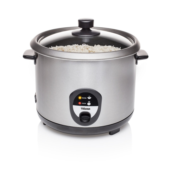 Tristar Riskoker 2,2l rustfritt stål i gruppen HJEM, HUS OG HAGE / Husholdningsapparater / Ris- og eggkokere hos TP E-commerce Nordic AB (38-45994)