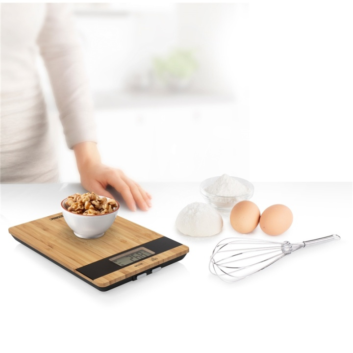 Princess Kjøkkenvekt Bamboo 5kg 492944 Kjøkkenvekt Pure i gruppen HJEM, HUS OG HAGE / Kjøkkenutstyr / Kjøkken Scales hos TP E-commerce Nordic AB (38-46006)
