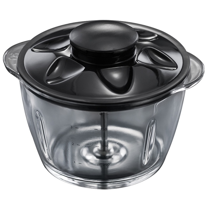Russell Hobbs Mini Mixer 24662-56 Svart minihakker i gruppen HJEM, HUS OG HAGE / Husholdningsapparater / Matprosessorer og kjøkkenassistenter / Miksere og blendere hos TP E-commerce Nordic AB (38-46028)