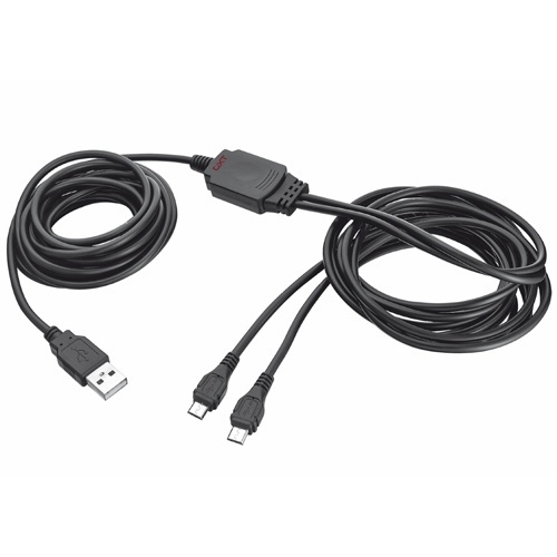 Trust GXT 222 Charge&Play Cable PS4 i gruppen Datautstyr / GAMING / Gaming-tilbehør hos TP E-commerce Nordic AB (38-46056)