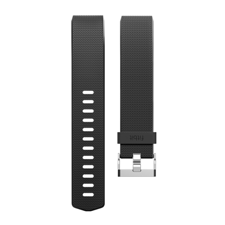 Fitbit Charge 2 Armbånd Svart Liten i gruppen SPORT, FRITID & HOBBY / Smartwatch og Aktivitetsmålere / Tilbehør hos TP E-commerce Nordic AB (38-46291)
