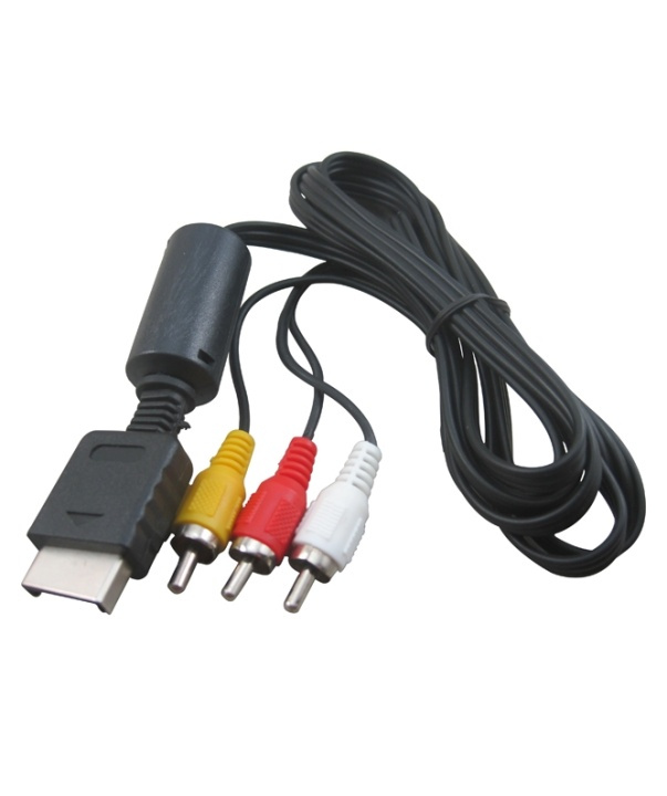Komposittkabel for PS2/PS3 i gruppen Elektronikk / TV-spill & tilbehør / Sony PlayStation 3 hos TP E-commerce Nordic AB (38-4678)