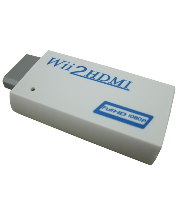Wii till HDMI-adapter, 1080P Full-HD i gruppen Elektronikk / TV-spill & tilbehør / Nintendo Wii hos TP E-commerce Nordic AB (38-4687)