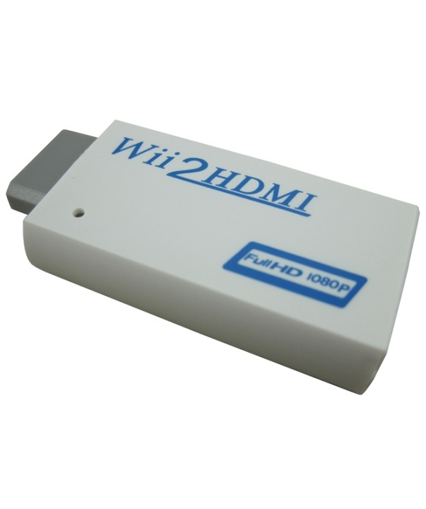 Wii til HDMI-adapter, 1080P Full-HD i gruppen Elektronikk / TV-spill & tilbehør / Nintendo Wii hos TP E-commerce Nordic AB (38-4687)