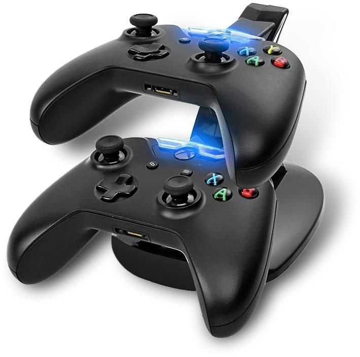 Dubbel laddningsstation till Xbox One-handkontroller i gruppen Elektronikk / TV-spill & tilbehør / Xbox One hos TP E-commerce Nordic AB (38-4714)