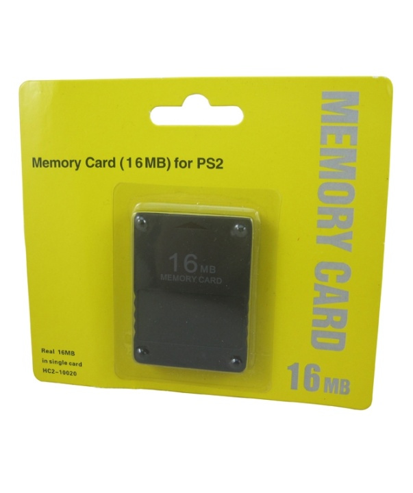 Minnekort for PS2 16MB i gruppen Elektronikk / TV-spill & tilbehør / Sony PlayStation 2 hos TP E-commerce Nordic AB (38-4724)