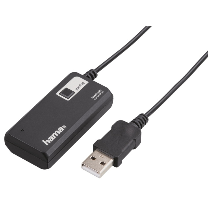 HAMA BT-Adapter for 2 par Hodetelefoner svart i gruppen Elektronikk / Lyd & Bilde / Hodetelefoner & Tilbehør / Tilbehør hos TP E-commerce Nordic AB (38-47299)