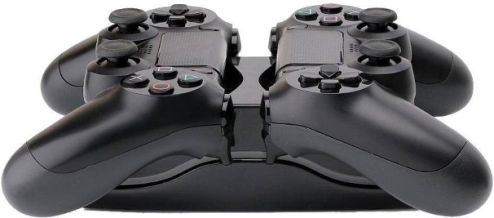 Dobbel ladestasjon for PS4-kontrollere i gruppen Elektronikk / TV-spill & tilbehør / Sony PlayStation 4 / Tilbehør hos TP E-commerce Nordic AB (38-4730)
