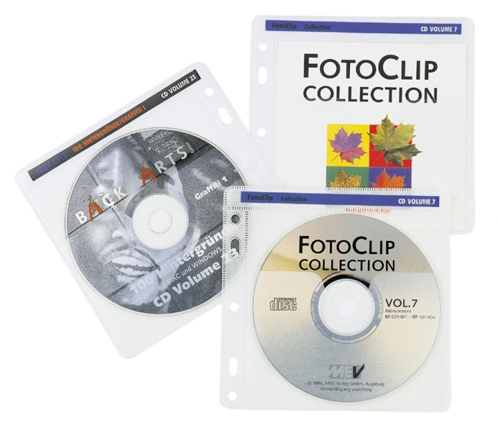 Hama CD-ROM Sleeve permhull 80stk i gruppen Elektronikk / Lagringsmedia / CD/DVD/BD-plater / CD/DVD-oppbevaring hos TP E-commerce Nordic AB (38-47317)