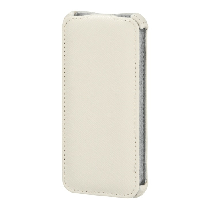 Hama Mobilväska Flip-Front iPhone 5/5s/SE Vit i gruppen SMARTTELEFON & NETTBRETT / Mobilbeskyttelse / Apple / iPhone 5/5S/SE / Flippdeksel hos TP E-commerce Nordic AB (38-47650)