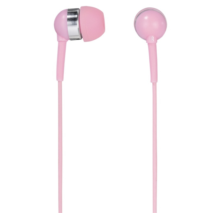 Hama Hörlur Vivo In-Ear Mic Rosa i gruppen Elektronikk / Lyd & Bilde / Hodetelefoner & Tilbehør / Hodetelefoner hos TP E-commerce Nordic AB (38-47780)