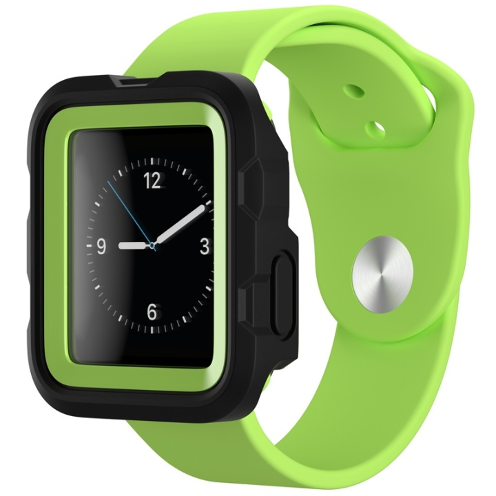 GRIFFIN Survivor Tactical Case Apple Watch 38 mm Grön i gruppen SMARTTELEFON & NETTBRETT / Trening, hjem og fritid / Apple Watch og tilbehør / Tilbehør hos TP E-commerce Nordic AB (38-47823)