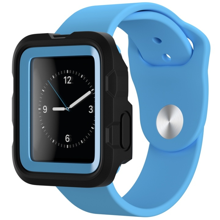 GRIFFIN Survivor Tactical Case Apple Watch 42 mm Blå i gruppen SMARTTELEFON & NETTBRETT / Trening, hjem og fritid / Apple Watch og tilbehør / Tilbehør hos TP E-commerce Nordic AB (38-47826)