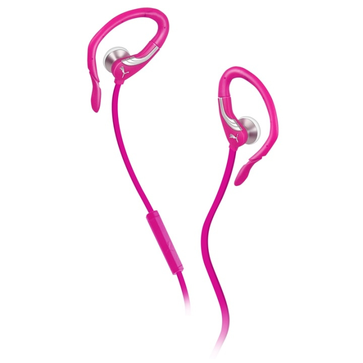 PUMA Ear-Hook 360 Pro Sport In-Ear Mic Rosa i gruppen Elektronikk / Lyd & Bilde / Hodetelefoner & Tilbehør / Hodetelefoner hos TP E-commerce Nordic AB (38-47901)