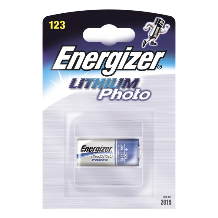 Energizer Batteri Cr123 Litium 1-pk i gruppen Elektronikk / Batterier & Ladere / Batterier / Andre hos TP E-commerce Nordic AB (38-47905)