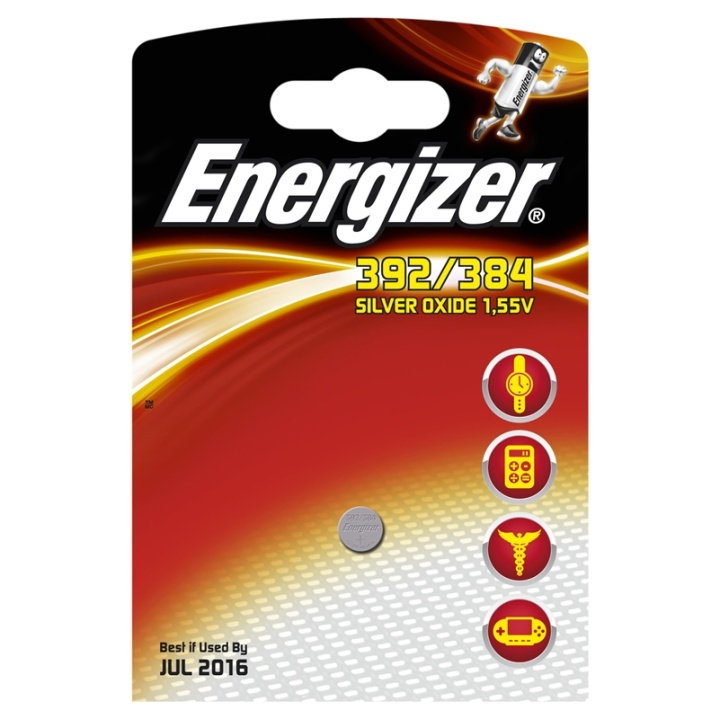 Energizer Batteri LR41 392/384 1-pack i gruppen Elektronikk / Batterier & Ladere / Batterier / knappcelle hos TP E-commerce Nordic AB (38-47916)