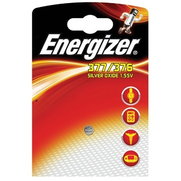 ENERGIZER 377/376 1-pack i gruppen Elektronikk / Batterier & Ladere / Batterier / knappcelle hos TP E-commerce Nordic AB (38-47920)