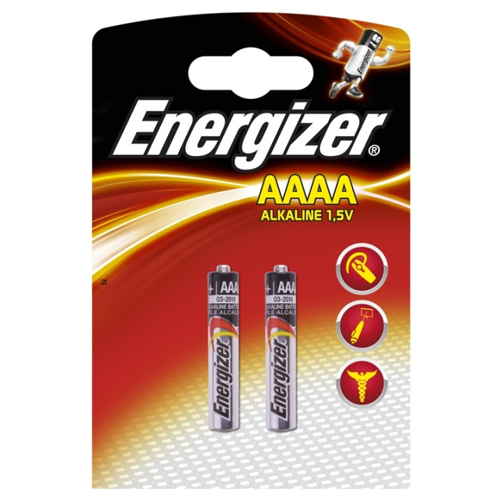 Energizer Batteri AAAA/LR61 Ultra+ 2-pak i gruppen Elektronikk / Batterier & Ladere / Batterier / Andre hos TP E-commerce Nordic AB (38-47940)