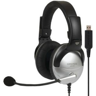 Koss Headset SB45 USB On-Ear Silver/Svart i gruppen Datautstyr / GAMING / Headset hos TP E-commerce Nordic AB (38-48068)