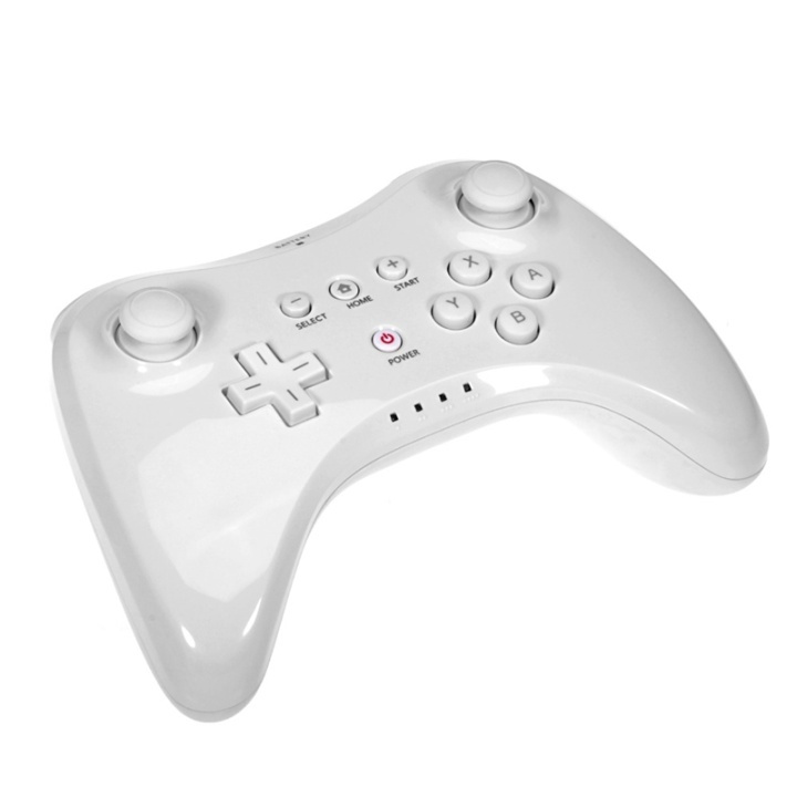 Pro Controller till Nintendo Wii U (Vit) i gruppen Elektronikk / TV-spill & tilbehør / Nintendo Wii U hos TP E-commerce Nordic AB (38-4826)