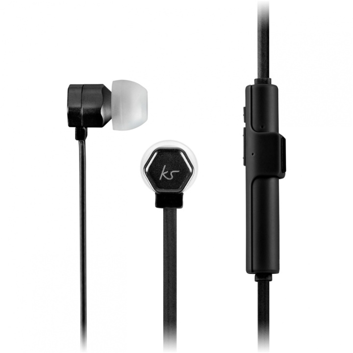 KitSound Hörlur Hive Svart In-Ear Trådlös Mic i gruppen Elektronikk / Lyd & Bilde / Hodetelefoner & Tilbehør / Hodetelefoner hos TP E-commerce Nordic AB (38-48531)