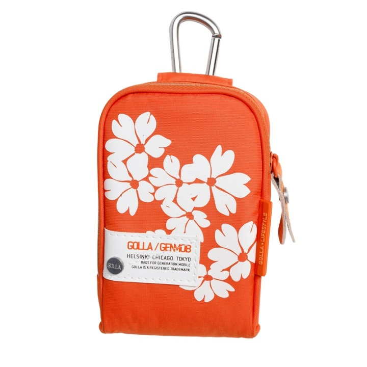 Golla Kompaktväska Hollis G1248 Orange i gruppen Elektronikk / Foto og video / Fotograferingsutstyr / Kameravesker hos TP E-commerce Nordic AB (38-48677)