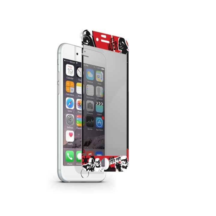 Star Wars Skärmskydd iPhone6/6S Härdat Glas Darkside i gruppen SMARTTELEFON & NETTBRETT / Mobilbeskyttelse / Apple / iPhone 6/6S / Skjermbeskyttelse hos TP E-commerce Nordic AB (38-48888)