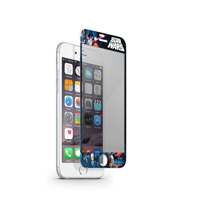Star Wars Skärmskydd iPhone6/6S Härdat Glas Poster i gruppen SMARTTELEFON & NETTBRETT / Mobilbeskyttelse / Apple / iPhone 6/6S / Skjermbeskyttelse hos TP E-commerce Nordic AB (38-48889)