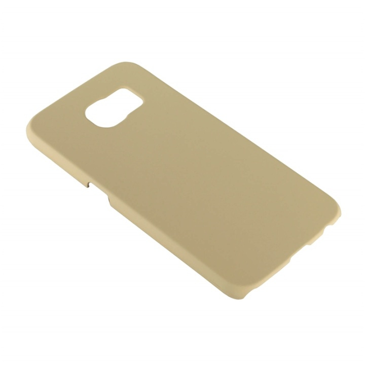 Gear Mobildeksel Beige - Samsung S6 i gruppen SMARTTELEFON & NETTBRETT / Mobilbeskyttelse / Samsung hos TP E-commerce Nordic AB (38-49185)