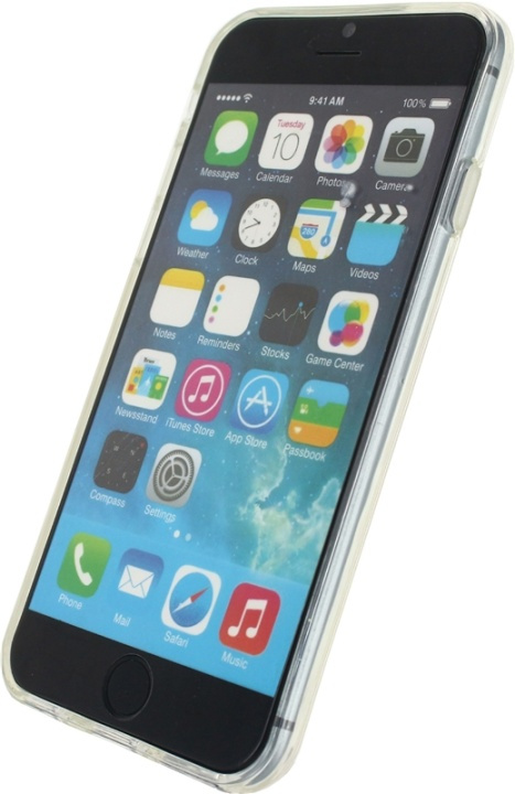 Smartphone Silikonetui Apple iPhone 6 / 6s Gjennomsiktig i gruppen SMARTTELEFON & NETTBRETT / Mobilbeskyttelse / Apple / iPhone 6/6S / Deksel hos TP E-commerce Nordic AB (38-49799)