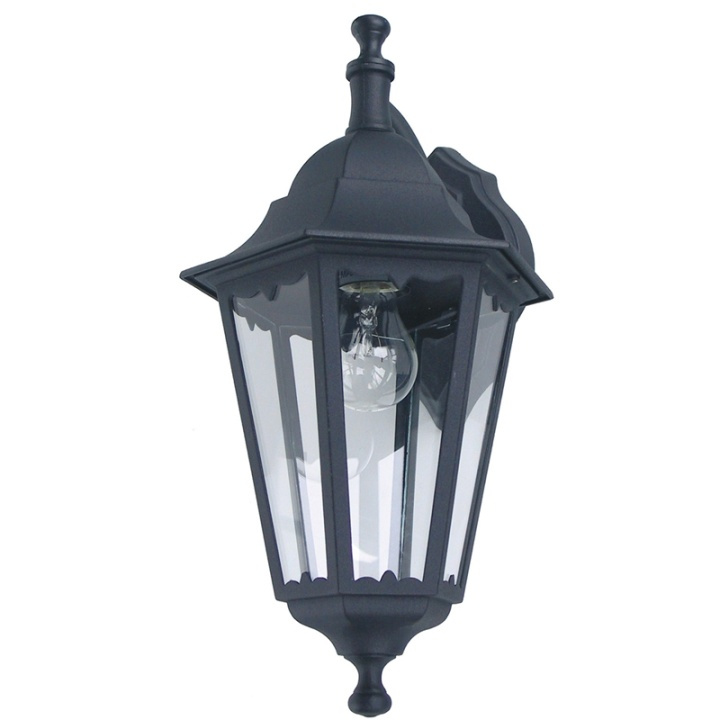 Smartwares Classico Vegglampe 230V Svart i gruppen HJEM, HUS OG HAGE / El og belysning / Utendørsbelysning / Fasadebelysning / Uten bevegelsessensor hos TP E-commerce Nordic AB (38-50714)