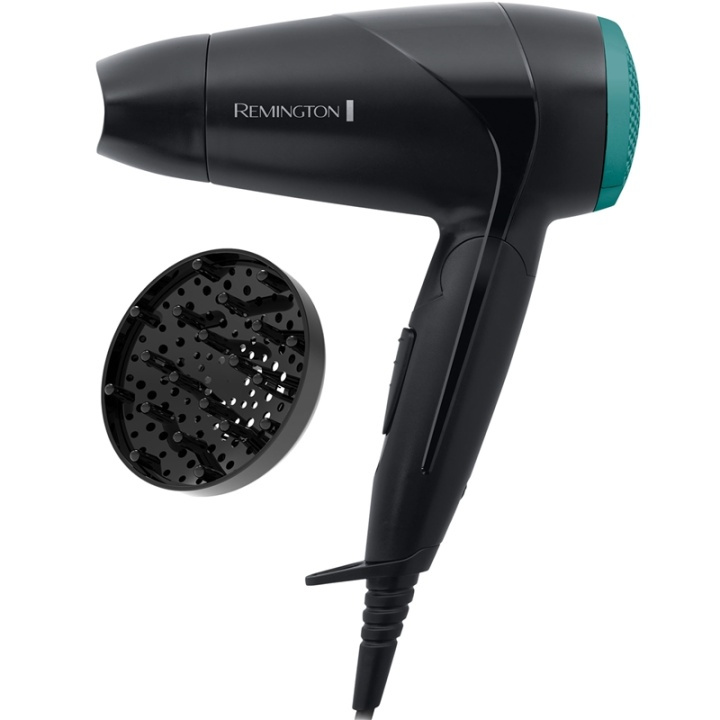 Remington Hårføner On the Go D1500 i gruppen HELSE OG SKJØNNHET / Hår & styling / Stylingverktøy / Hårfønere hos TP E-commerce Nordic AB (38-51206)