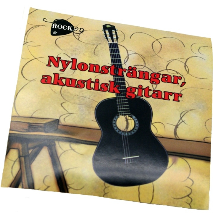 Rock On Nylonstrenger til akustisk gitar i gruppen LEKER, BARN OG BABY / Musikk, sang og bilde / Musikktilbehør hos TP E-commerce Nordic AB (38-51668)