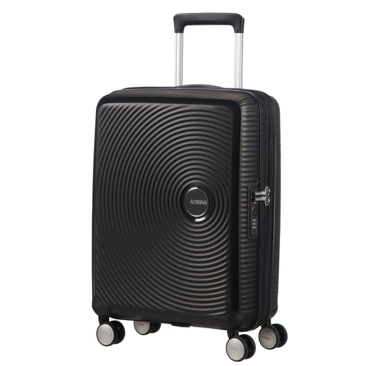 American Tourister Soundbox Cabin Bag Exp. 55 Svart i gruppen SPORT, FRITID & HOBBY / Reise / Kofferter hos TP E-commerce Nordic AB (38-52105)