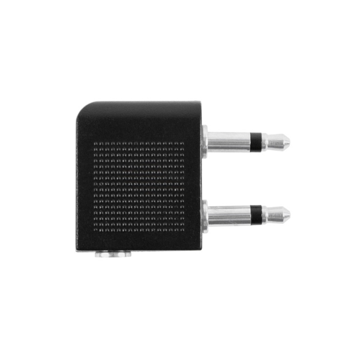 Champion 3,5 mm hodetelefonadapter for fly i gruppen Elektronikk / Kabler og adaptere / Lyd analog / Adaptere hos TP E-commerce Nordic AB (38-52268)