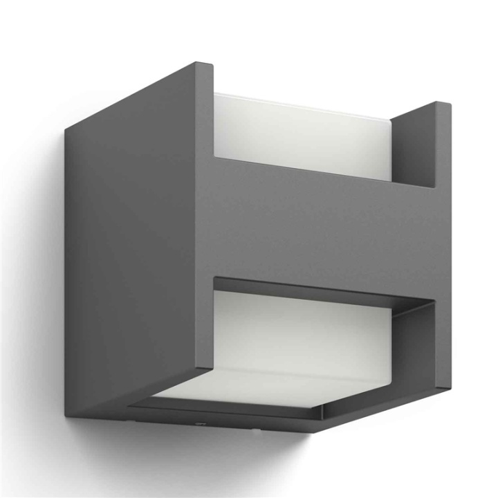 Philips myGarden Arbour LED-vegglampe i gruppen HJEM, HUS OG HAGE / El og belysning / Utendørsbelysning / Fasadebelysning / Uten bevegelsessensor hos TP E-commerce Nordic AB (38-52374)
