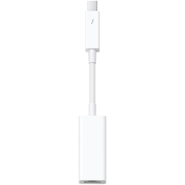 Apple Thunderbolt til Gigabit Ethernet-adapter i gruppen Datautstyr / Kabler og adaptere / Apple Thunderbolt hos TP E-commerce Nordic AB (38-52608)