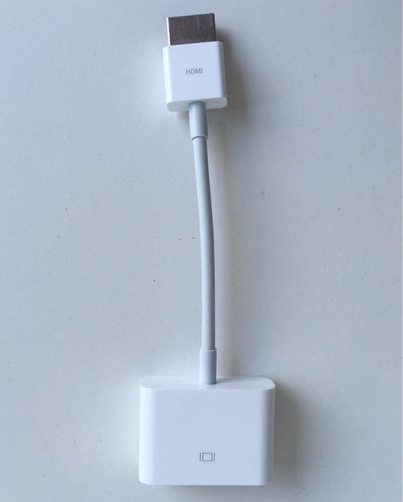 Apple HDMI till DVI Adapter i gruppen Elektronikk / Kabler og adaptere / HDMI / Adaptere hos TP E-commerce Nordic AB (38-52621)