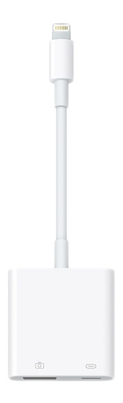 Apple Lightning til USB 3-kameraadapter, USB type A hann, USB type C hunn i gruppen SMARTTELEFON & NETTBRETT / Ladere og Kabler / Adaptere hos TP E-commerce Nordic AB (38-52624)