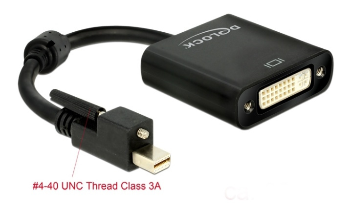 DeLOCK DP-adapter til DVI 4K i gruppen Datautstyr / Kabler og adaptere / DisplayPort / Adaptere hos TP E-commerce Nordic AB (38-52968)