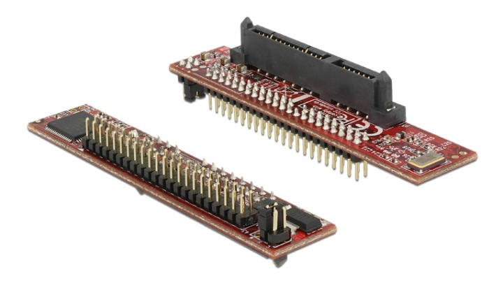 DeLOCK SATA III til IDE 44-pin konverter, 1x SATA ha, 1xIDE ha i gruppen Datautstyr / PC-Komponenter / Harddisker / Adaptere og tilbehør hos TP E-commerce Nordic AB (38-52974)