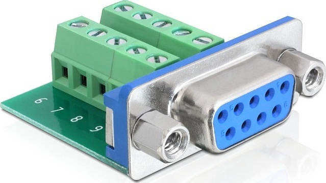 TRAG Adapter Terminalblokk, Sub-D 9Pin Bu i gruppen Datautstyr / Kabler og adaptere / VGA / Adaptere hos TP E-commerce Nordic AB (38-52994)