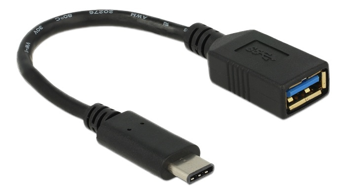 DeLOCK Adapter USB 3.1 Gen 1 USB Type-C tm Ha til USB type A Ho i gruppen Datautstyr / Kabler og adaptere / USB / USB-A / Adaptere hos TP E-commerce Nordic AB (38-53014)
