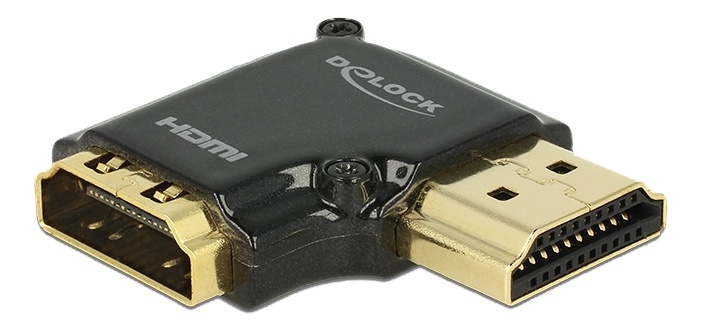 Delock Adapter High Speed HDMI with Ethernet – HDMI-A female > HDMI-A i gruppen Elektronikk / Kabler og adaptere / HDMI / Adaptere hos TP E-commerce Nordic AB (38-53017)
