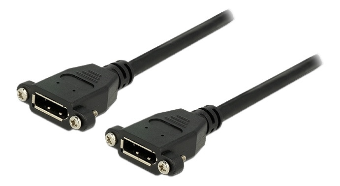 Delock Cable Displayport 1.1 female panel-mount > Displayport female p i gruppen Datautstyr / Kabler og adaptere / DisplayPort / Adaptere hos TP E-commerce Nordic AB (38-53078)
