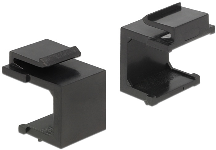 DeLOCK Keystone dekselmodul, pose med 4 dekselmoduler i gruppen Datautstyr / Kabler og adaptere / Nettverk / Adaptere og koblinger hos TP E-commerce Nordic AB (38-53091)