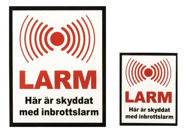 DELTACO Alarmklistremerker for vindu, 10stk 35x44mm, 6stk 60x74mm i gruppen HJEM, HUS OG HAGE / Alarm, Sikkerhet og overvåking / Husalarm hos TP E-commerce Nordic AB (38-53166)