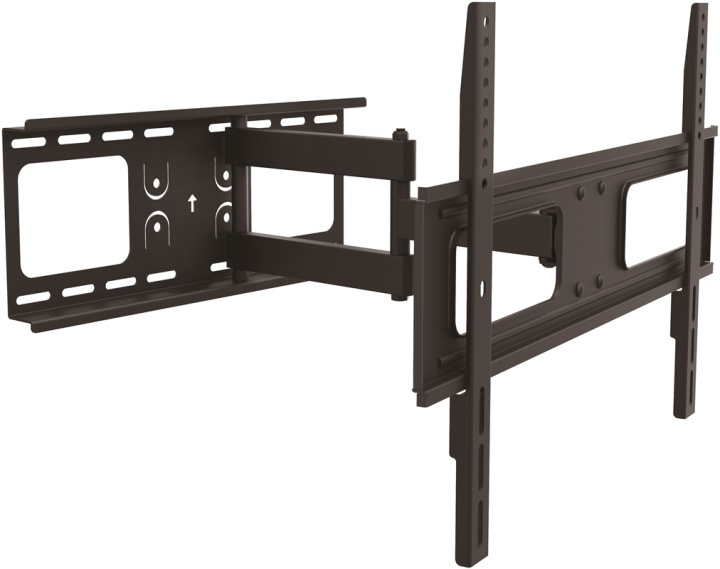 DELTACO veggfeste for TV/monitor, 37-70, maks 50 kg, 3 ledd, svart i gruppen Elektronikk / Lyd & Bilde / TV og tilbehør / Veggfester hos TP E-commerce Nordic AB (38-53189)