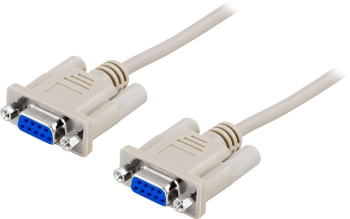 DELTACO bryterkabel DB9ho-9ho, 2m i gruppen Datautstyr / Kabler og adaptere / Andre hos TP E-commerce Nordic AB (38-53292)