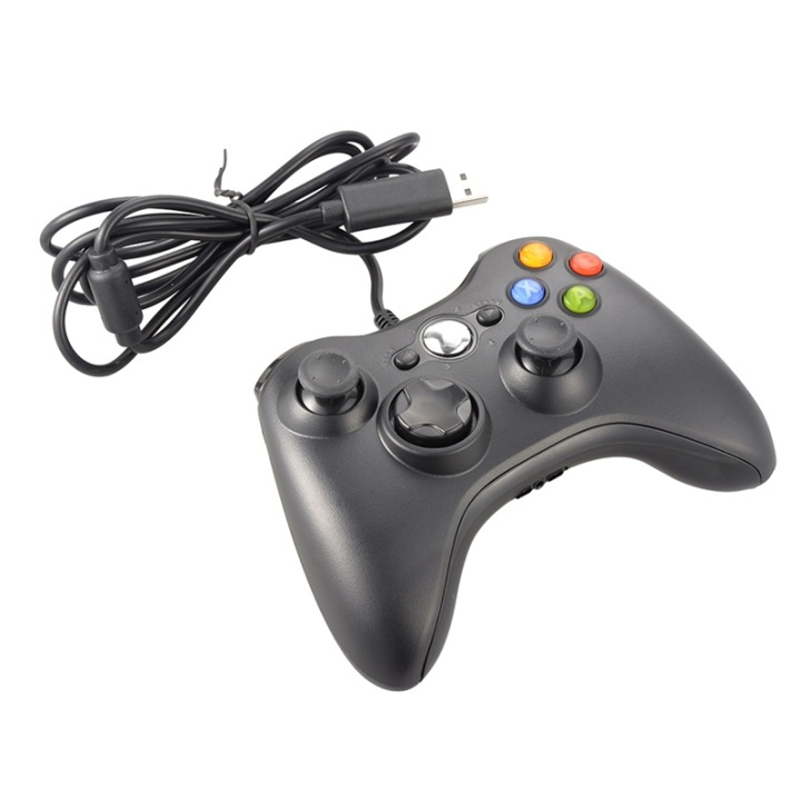Handkontroll till Xbox 360 (Svart) i gruppen Elektronikk / TV-spill & tilbehør / Xbox 360 hos TP E-commerce Nordic AB (38-5332)